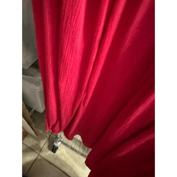 Torrid size 1(1X) pink lace appliqué feminine Boho keyhole back long sleeve top - Picture 6 of 8